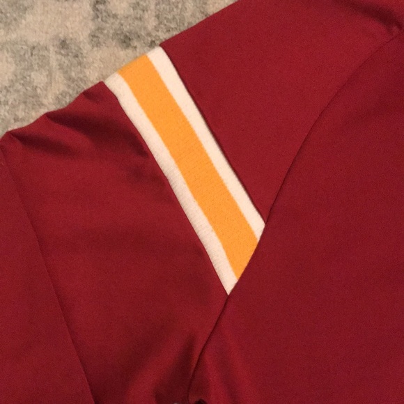 GAP Retro Old School Jacket Burgundy & Gold - Size XS! - Picture 7 of 7